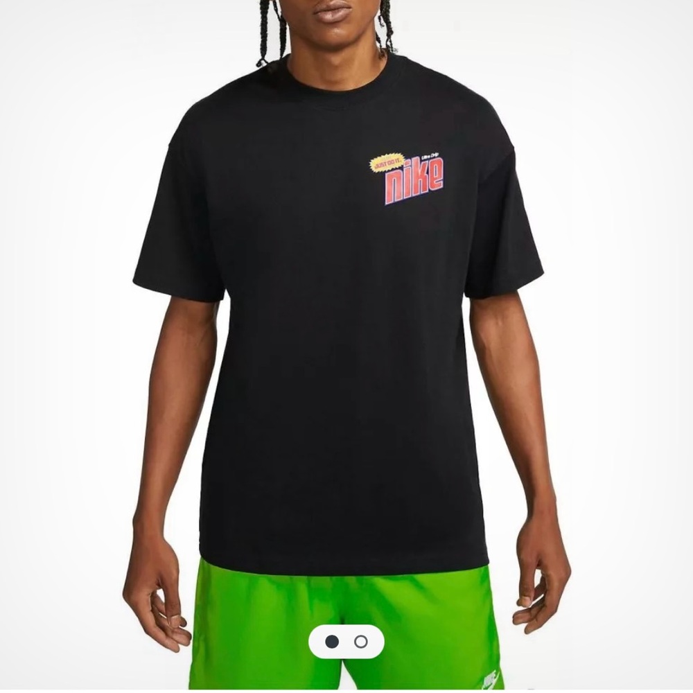 Nike “Keep it Clean” Black Graphic T-Shirt Size Medium